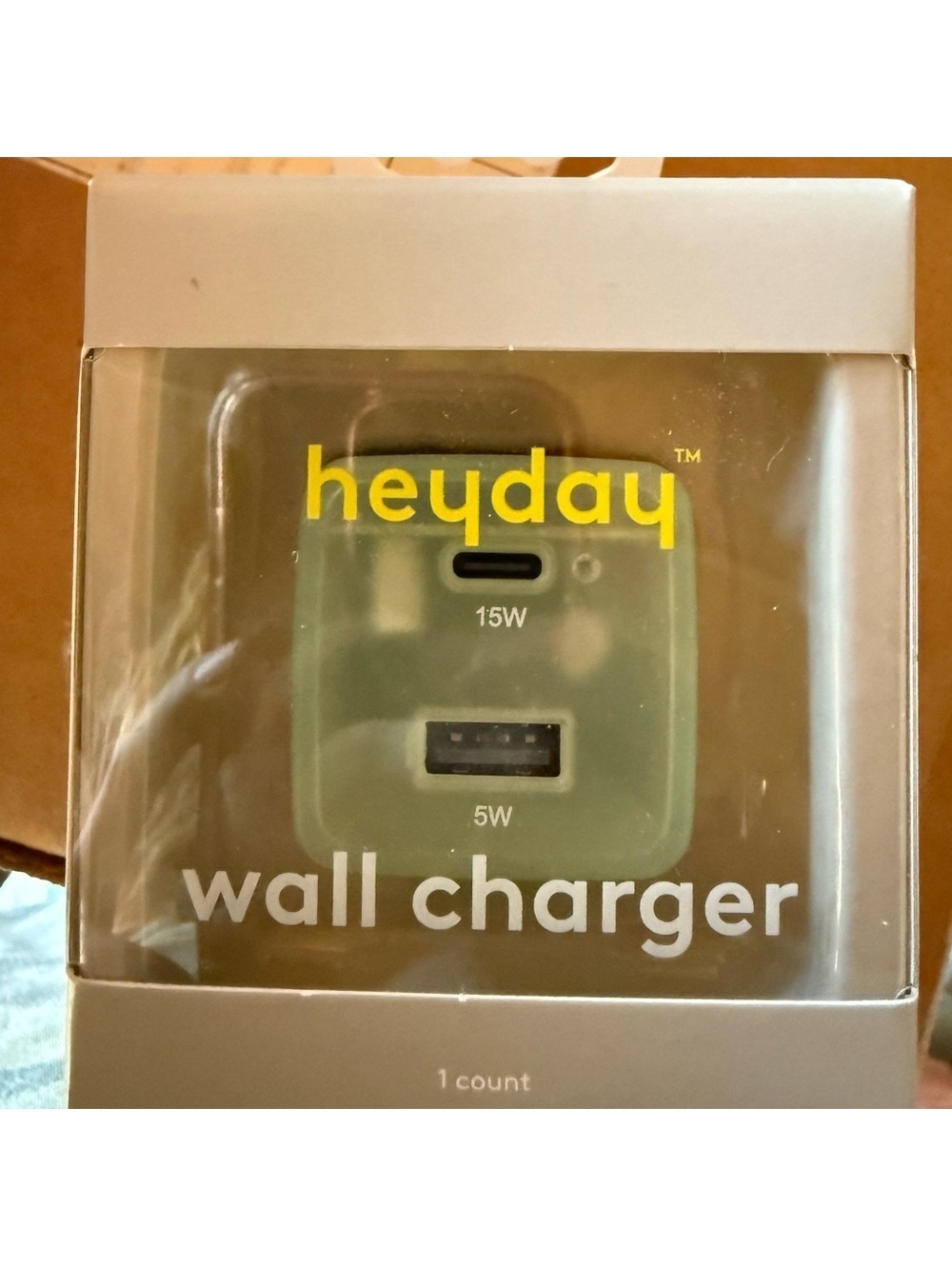 heyday Wall Charger with 15W and 5W USB Ports